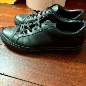 GREATS - Brooklyn Royale 2.0 black leather sneakers